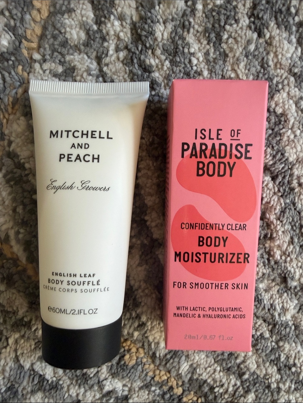Michell & Peach + Isle of Paradise Body Lotion Duo - NEW